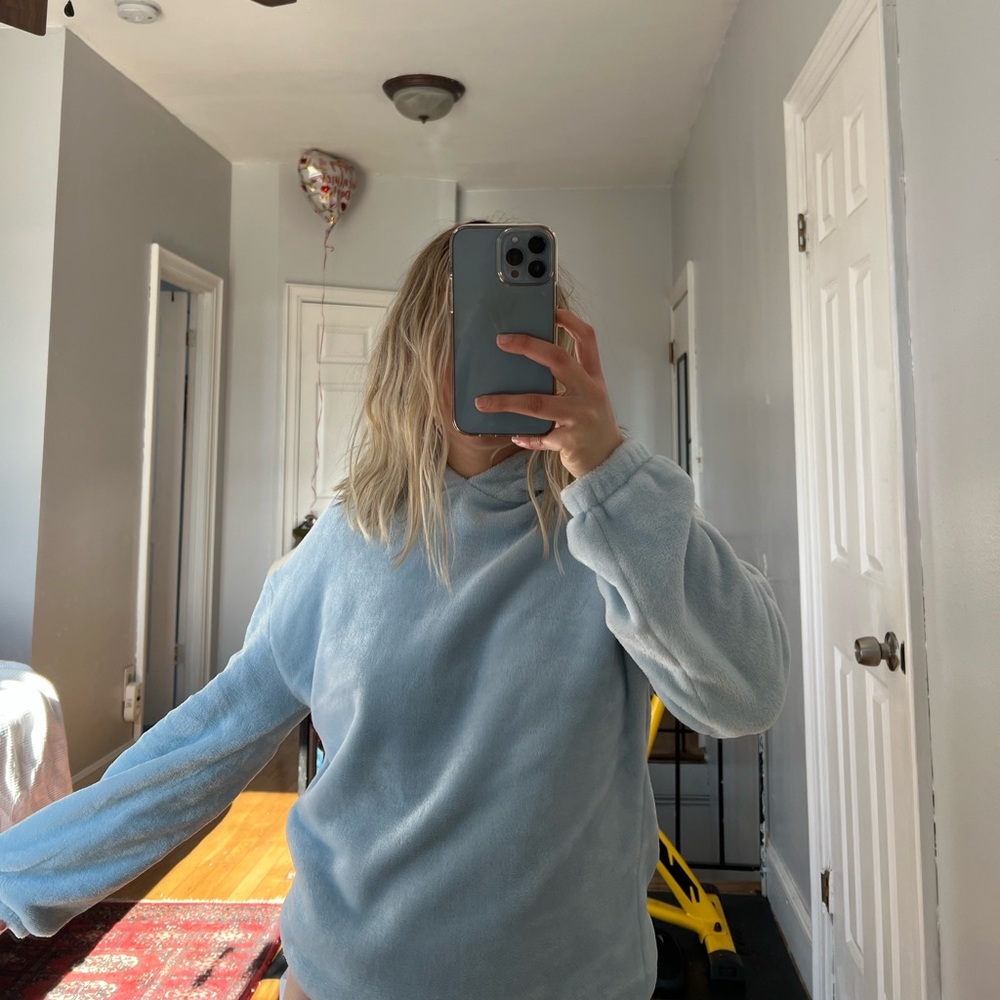 Fuzzy sweatshirt
